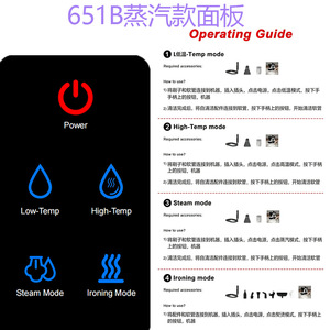 651B Steam Cleaner Fabric Carpet Washer 1800W Handheld With Steam Mode For Home Mattress Cleaning - Product Image 1