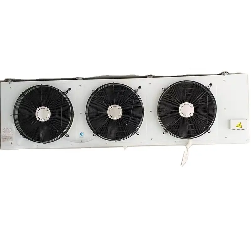 Nuevo diseño OEM tres módulo de ventilador Unidad de ventilador de cámara fría enfriador evaporador refrigerado por aire de amoníaco con unidad de condensación