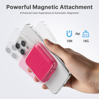 Tren Terbaru 2025 PD 22.5W 5000mAh Baterai Li-Polymer Pengisi Daya Nirkabel Mini & Power Bank Portabel Fungsi Magnetik Pengisian Cepat