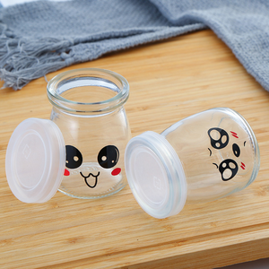 Frascos <span class=keywords><strong>de</strong></span> vidrio <span class=keywords><strong>para</strong></span> dulces vacíos con tapa, contenedor <span class=keywords><strong>de</strong></span> Material <span class=keywords><strong>de</strong></span> 3oz y 100ml <span class=keywords><strong>para</strong></span> hacer yogur, venta a granel <span class=keywords><strong>de</strong></span> miel - Product Image 2