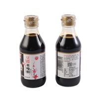 200 ml * 12 bouteilles de sauce soja pour sushi Kingzest, saveur japonaise authentique, brassée de manière artisanale, légère