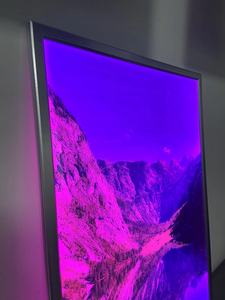 กรอบไฟ LED RGB บางเฉียบสำหรับโปสเตอร์ภาพยนตร์ กล่องไฟโฆษณา รูปทรงสี่เหลี่ยมผืนผ้า ขนาด 16x24 นิ้ว สำหรับแผ่นโปสเตอร์อนิเมะหนา 3 มม. - Product Image 4