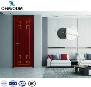Portes intérieures coulissantes en WPC insonorisées, écologiques, en MDF avec revêtement <span class=keywords><strong>PVC</strong></span>, personnalisées OEM/ODM, imperméables, pour salon - Product Image 6