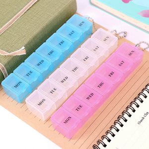 Hot Sale <b>7</b> Days Weekly <b>Tablet</b> Medicine Holder Storage Organizer Container Case Pill Box - Product Image 3