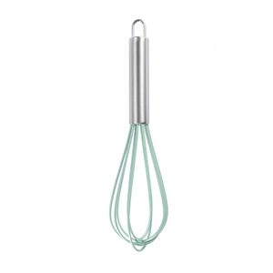 Batteur à œufs manuel en acier inoxydable, fouet de 8, 10, 12 pouces, bâton de mélange pour la cuisine, outil pratique à tenir à la main - Product Image 2
