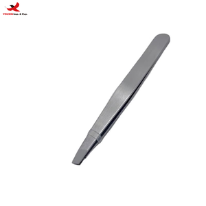3 Days Eyebrow Tweezers Beauty <b>Tool</b> Stainless Steel <b>Makeup</b> <b>Tools</b> Eyebrow Slant Tip Tweezers for Brows GZ RTS Bulk Mixed Order - Product Image 1
