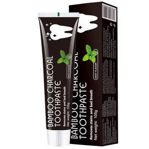 Nouvelle <span class=keywords><strong>Pâte</strong></span> Dentifrice Naturelle au <span class=keywords><strong>Charbon</strong></span> Actif Noir Blanchissante Soins Buccaux 105g Prix de Gros 2025 - Product Image 1