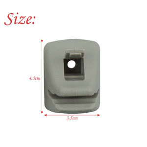 Clip para Visera Solar YS4Z-5404132-AAA para Ford Focus, Plástico, Fácil Instalación, Montaje en el Volante - Product Image 4