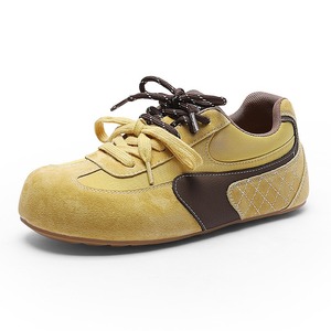 Chaussures pour femmes style Forrest Gump, baskets basses en cuir véritable, légères et respirantes, pour le sport et les loisirs, collection Printemps 2026 - Product Image 3