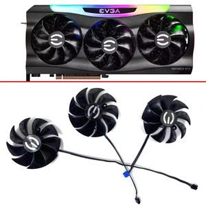 87MM 4PIN PLD09220S12H 0.55A RTX3090 3080 TI <span class=keywords><strong>3070</strong></span> FTW3 ULTRA GPU VENTILADOR para <span class=keywords><strong>EVGA</strong></span> GeForce RTX3080 RTX 3090 FTW3 ULTRA Ventiladores de refrigeración - Product Image 1