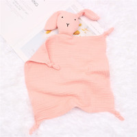 Couverture d'emmaillotage pour enfants personnalisée en gros couette en coton couverture de sécurité douce et solide couverture de sécurité pour bébé avec animaux mignons