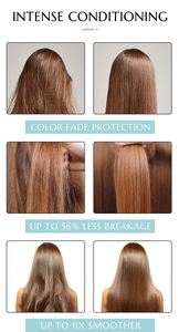 Après-<span class=keywords><strong>shampoing</strong></span> protecteur de couleur à l'acide citrique, nourrissant aux protéines végétales, pour <span class=keywords><strong>cheveux</strong></span> teints lisses et réduction de la perte de pigment - Product Image 6