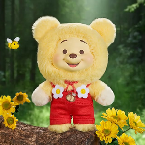Hakiki üst oyuncak Winnie the pupupu şeker ayı/yaramaz serisi kör kutu vinil peluş bebek kolye gizem kutuları - Product Image 6