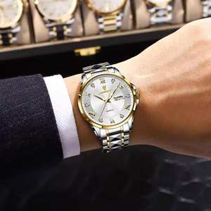 นาฬิกาข้อมือผู้หญิงสแตนเลสสตีลแฟชั่นหรูหราสไตล์ใหม่ปี 2026 รุ่น 883 กันน้ำ เรืองแสง หน้าปัดควอตซ์ - Product Image 4