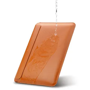 Ultra-Slim Waterproof PU Leather Laptop Sleeve 13 M2 Case For Macbook Pro 15 Air 2023 2024
