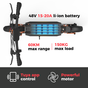 Có thể gập lại off road di động Escooter 500W Moto electrica dành cho người lớn xe tay ga xe điện - Product Image 5