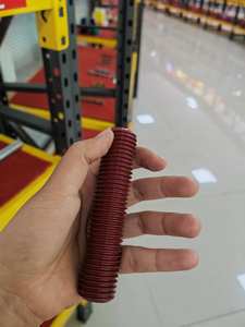 Китай, застежка <span class=keywords><strong>ASTM</strong></span>, M6-M100 настраиваемый 5/16, легированная сталь с полной резьбой, болты-шпильки B7 L7 с гайками, болт с покрытием из ПТФЭ - Product Image 6