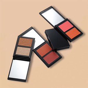 Paleta Facial Mineral Sin Talco ni Parabenos, Bajo MOQ, Maquillaje <span class=keywords><strong>Iluminador</strong></span>, Colorete, Contorno, Polvo Compacto y Crema de Marca Privada - Product Image 3