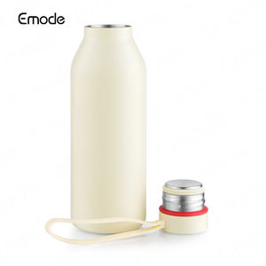 Articles promotionnels Emode Bouteille d'eau en acier inoxydable de 18oz avec sangle, fiole à vide isolée pour garder le chaud et le froid sans BPA Meilleur cadeau - Product Image 5
