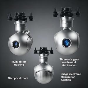 L10TR Smart Photoelectric Aluminum Gimbal Camera Dual Sensor Thermal 1080P 10x Zoom Laser Rangefinder IP66 <b>Drone</b> <b>Accessory</b> - Product Image 5