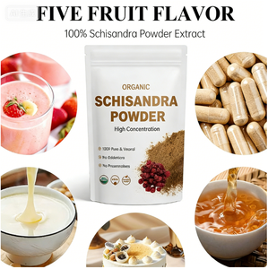 Pó de Extrato de Fruto de <span class=keywords><strong>Schisandra</strong></span> Orgânico de Alta Pureza VitaHall Suplemento Puro de <span class=keywords><strong>Schisandra</strong></span> Extrato de <span class=keywords><strong>Schisandra</strong></span> <span class=keywords><strong>Chinensis</strong></span> - Product Image 2