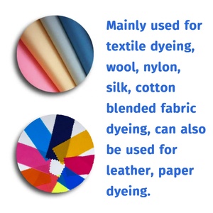 Azul ácido de alta calidad 142 (azul brillante 5GM), tinte en polvo textil para <span class=keywords><strong>ropa</strong></span>, telas de lana de nailon, teñido en polvo efectivo - Product Image 4