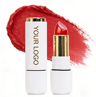 Rouge à lèvres mat vegan longue tenue et waterproof, en gros pour OEM, faible MOQ, avec logo personnalisé et marque privée