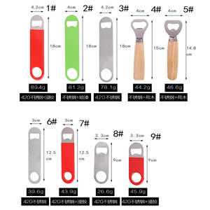 Promoción Abrebotellas de acero inoxidable Recuerdo Abrebotellas de madera Logotipo de sublimación Abrebotellas personalizado Espacios en blanco - Product Image 6