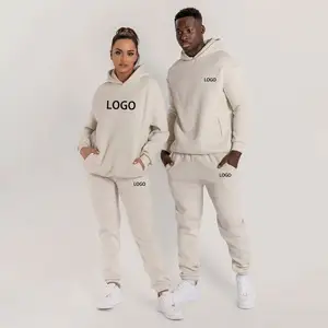 High quality custom Jogging 2 Piece Set Unisex Jogging Set Custom Men Tracksuits Custom Tracksuits for Women Clothing Sweatsuit