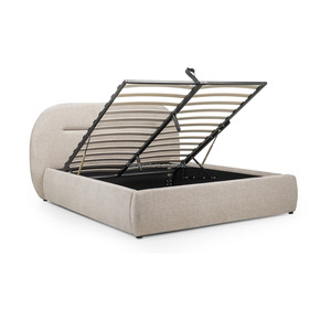 <span class=keywords><strong>Letto</strong></span> Imbottito Queen/King Size con Pediera, Mobili per Camera da <span class=keywords><strong>Letto</strong></span> <span class=keywords><strong>in</strong></span> <span class=keywords><strong>Legno</strong></span> Intagliato a Mano, Testiera <span class=keywords><strong>di</strong></span> Lusso Artigianale <span class=keywords><strong>di</strong></span> Qualità - Product Image 4