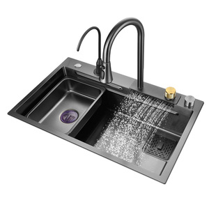 Fregadero de Cocina de Montaje Superior Resistente a la Oxidación con Diseño de Fácil Limpieza, Duradero para Uso Doméstico Moderno - Product Image 5