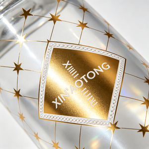 Etiquetas Adhesivas de Vinilo Transparente con Impresión Personalizada al por Mayor, Rollo de Etiquetas con Estampado en Caliente para Botellas de Brillo Labial, Suero y Cosméticos - Product Image 5
