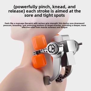<span class=keywords><strong>Coussin</strong></span> de massage électrique corporel complet pour les trapèzes, avec pétrissage, compression chaude, vibration des tissus profonds et fonction de massage en marche - Product Image 5