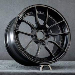 Jantes forgées sur mesure à dix branches de 18, 19, 20, 21, 22 pouces pour Tesla, BMW M4, Chevrolet <span class=keywords><strong>Camaro</strong></span>, Ford Mustang, Fusion, <span class=keywords><strong>Dodge</strong></span> Challenger <span class=keywords><strong>SRT</strong></span> - Product Image 2