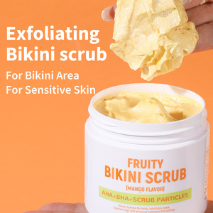 Exfoliante corporal para Bikini con sabor a Mango, elimina las manchas oscuras, área del Bikini, Partes privadas, exfoliante blanqueador brillante - Product Image 2