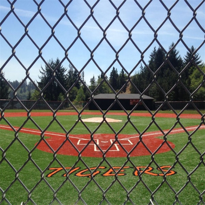Galvanized Chain Link Fence Fabric Pvc Coated Frame