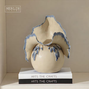 Vaso in Ceramica Artigianale Merlin Living Vaso Nordico Decorazione in Ceramica per la <span class=keywords><strong>Casa</strong></span> Prodotto dalla Fabbrica di Ceramiche di Chaozhou - Product Image 4