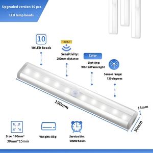Lámpara <span class=keywords><strong>LED</strong></span> de Noche con Inducción USB, Lámpara Inteligente para Gabinete, Control por Wifi, Material ABS, Estilo Moderno y Simple, para Dormitorio, Mesita de Noche, Hogar - Product Image 3