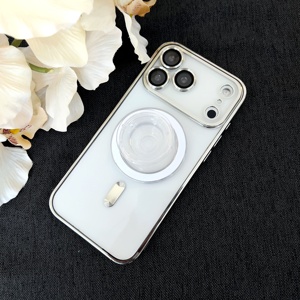 Funda Magnética Antigolpes para Teléfono con Carga Inalámbrica, Varios Colores, Carcasa Transparente para Fundas de <span class=keywords><strong>iPhone</strong></span> 13 <span class=keywords><strong>14</strong></span> 15 16 17 <span class=keywords><strong>Pro</strong></span> <span class=keywords><strong>Max</strong></span> - Product Image 6