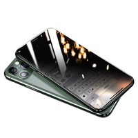 Film de protection en verre trempé anti-espionnage à couverture intégrale, durable et très demandé, pour iPhone 13 14 15 16 17 Pro Max