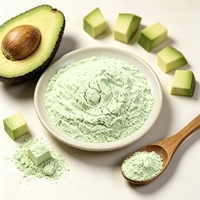 Leverancier van populaire natuurlijke fruitpoeder, 100% instant puur natuurlijk voedselkwaliteit gevriesdroogd avocado poeder
