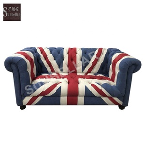 Fábrica precio inferior de tela moderna muebles de sofá chesterfield - Product Image 1