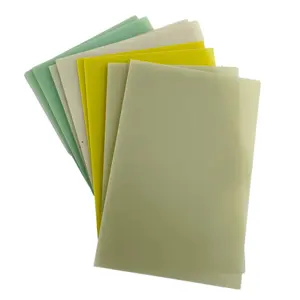 Customized Green FR4 Fiberglass Sheet G10 Epoxy Plate 3240 FR-4 Epoxy Resin Board Glass Fibre Yellow