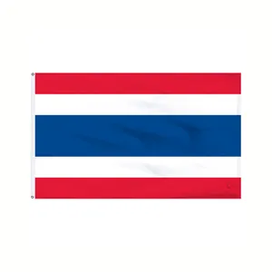 Cheap in stock wholesale 3x5 Thailand national flag outdoor all country banner flags