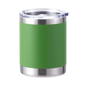 Custom Logo 10Oz Lowball Double Wall Reusable Stainless Steel Travel Vacuum Insulated Tumblers Coffee Mug Cups With Lid - Product Image 3