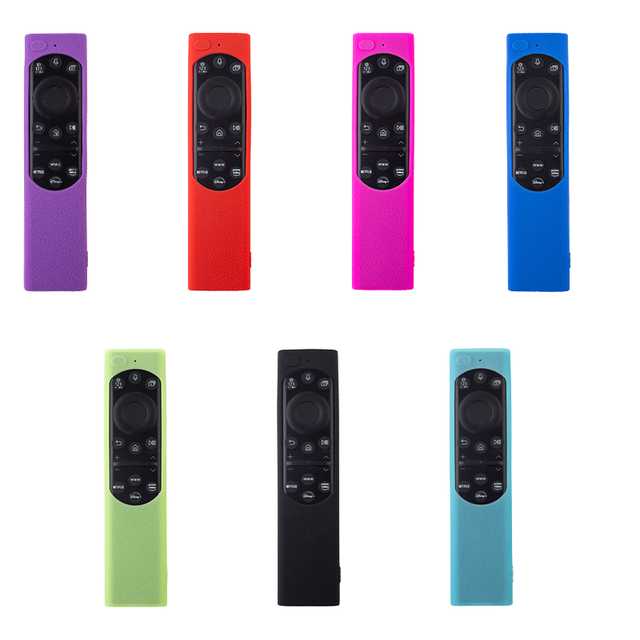 Smart TV Silicone Protective Case with Solar Remote Control Shockproof Waterproof Learning Code TM-1990C 2180 BN59 BN68
