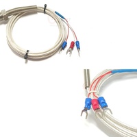 Sonde thermique en platine HY RTD PT100 PT1000 -200-400°C en acier inoxydable, forme à vis, à broche, IP43, OEM/ODM