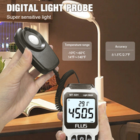 Haute précision numérique Lux mètre illuminomètre mesure de la luminosité Lux/FC testeur photomètre luxmètre