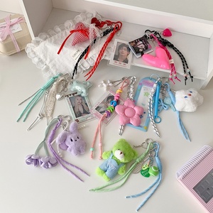 Sac à breloques mode femmes raquette de Tennis Baseball Rugby chiot chien tresse corde sac à main chaîne pendentif accessoires - Product Image 5