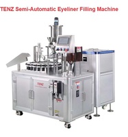 Machine de remplissage automatique d'eye-liner TENZ à 24 stations avec système de remplissage et de bouchage rotatif haute vitesse contrôlé par PLC (certifiée CE)